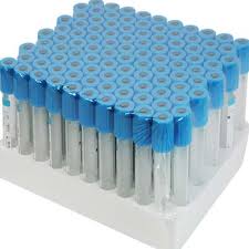 Tubes de prélèvement sanguin – bouchon bleu pour analyses de coagulation