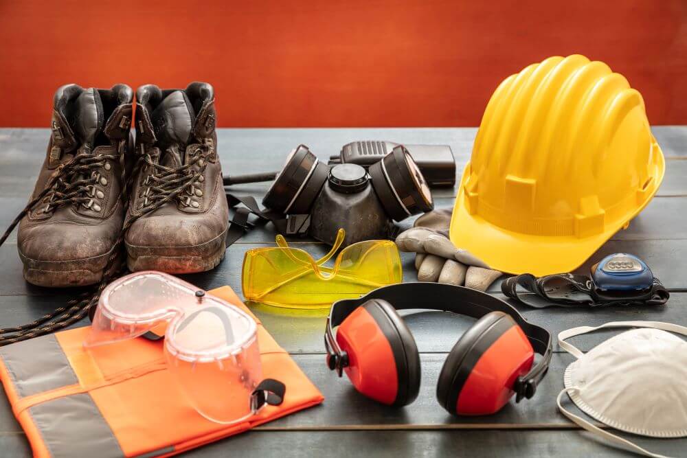 Équipements de protection individuelle variés